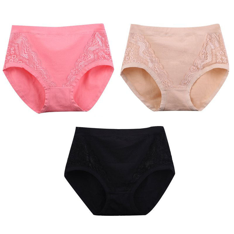 2025 Plus Size High Waist Leak Proof Cotton Panties - Hot Sale 48% OFF