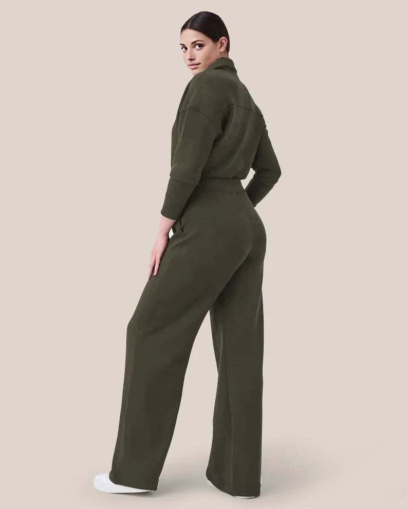 Long Sleeve Wide Leg Jumpsuit 🔥Buy 2 Free Shipping🔥