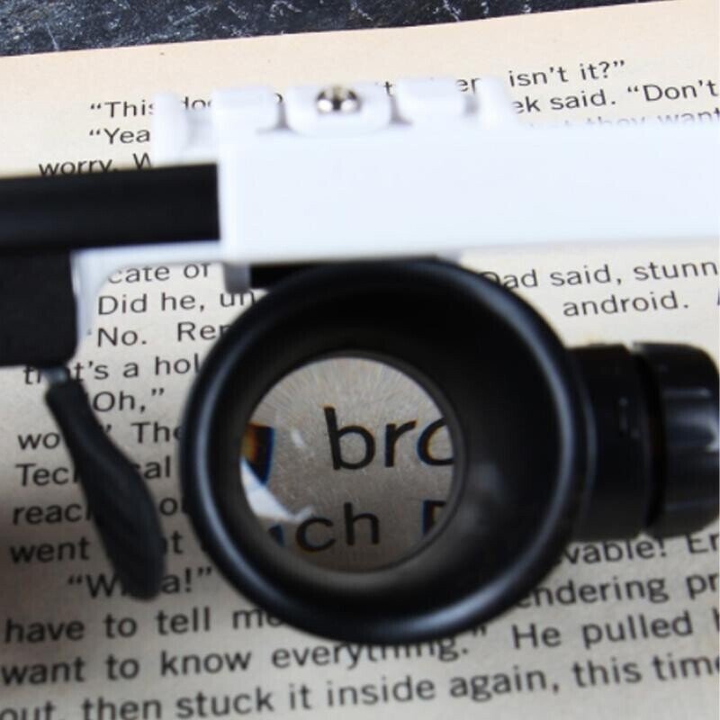 LED Glasses Magnifier 8x 15x 23x(BUY 3 FREE SHIPPING)