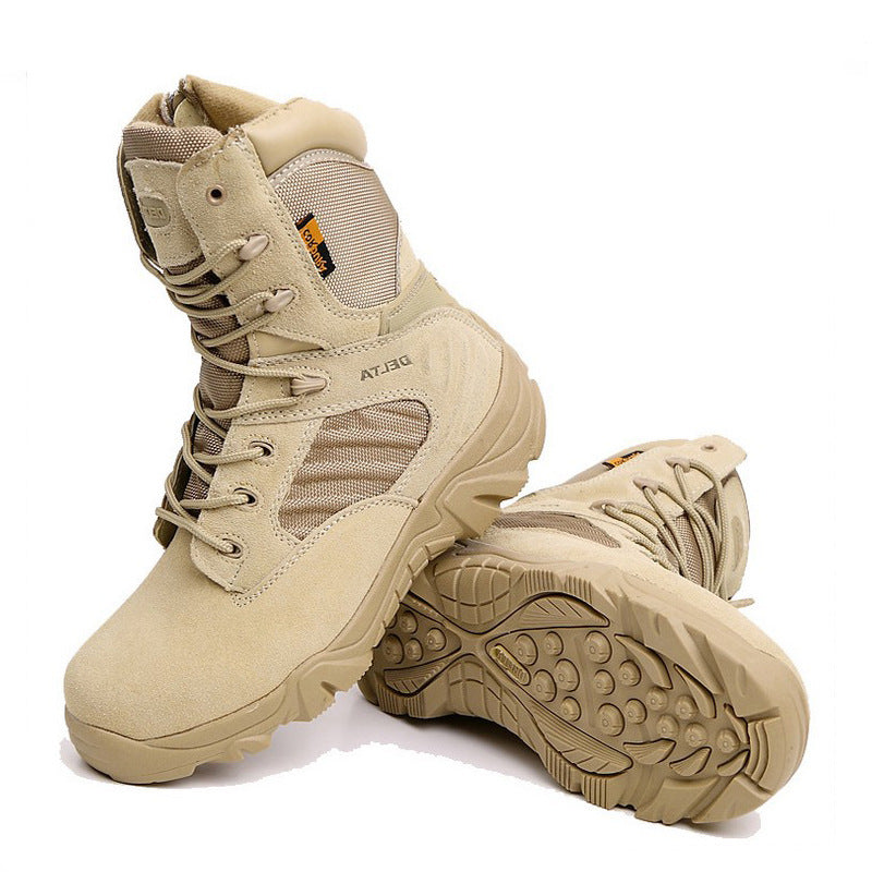 Military men's combat boots