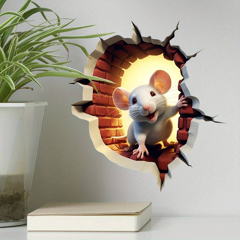 hambort™-ON SALE🔥3D Creative Cartoon Wall Sticker - Removable Waterproof Sticker For Bedroom Living Room Decor, Home Decor, Room Decor