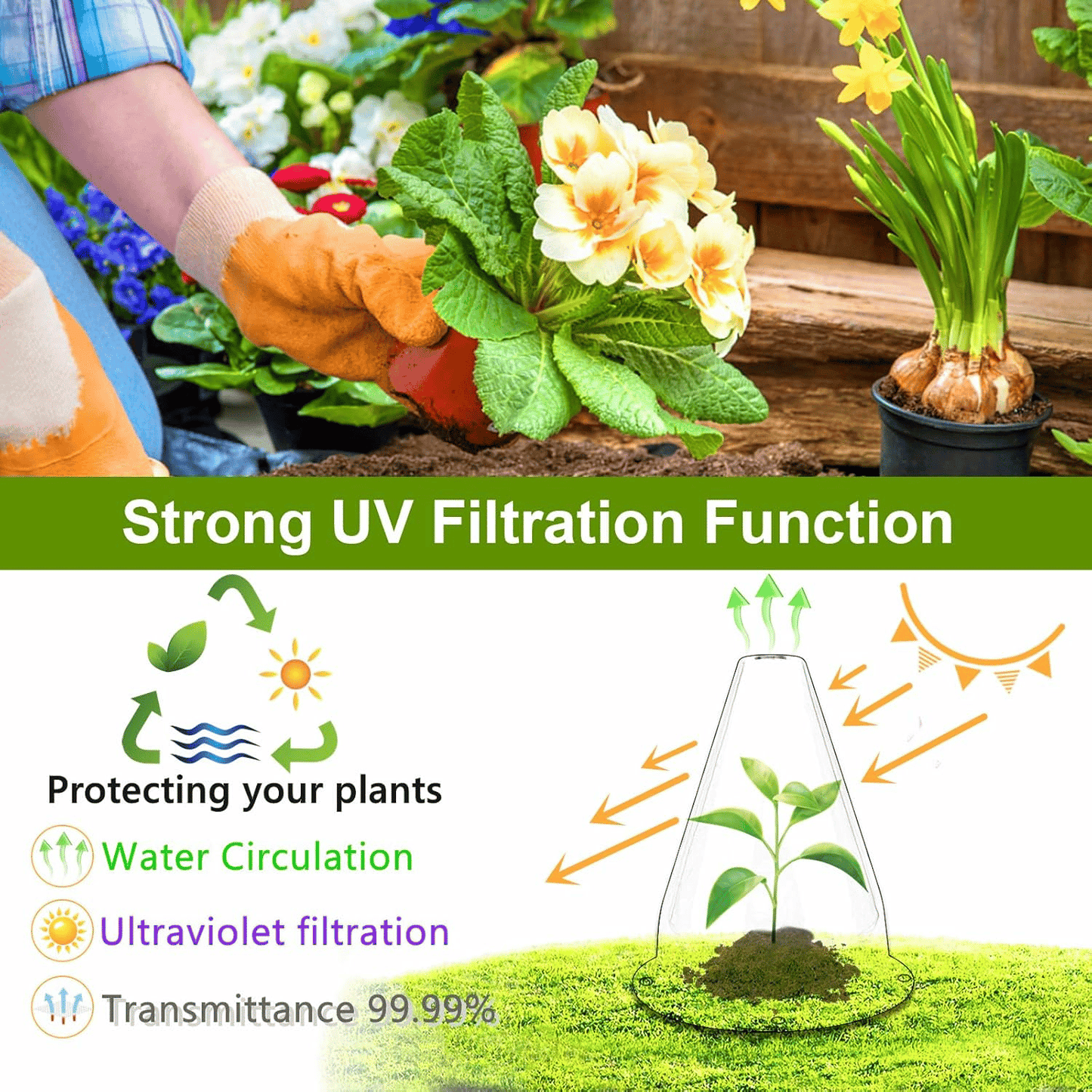 🌱Gardening Greenhouse Plant Covers (10 PCS/Set)
