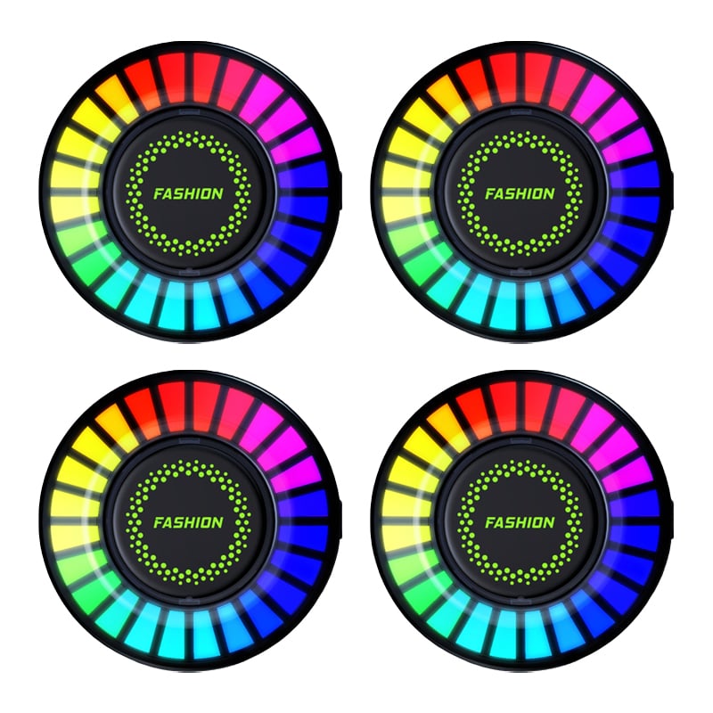 Bluetooth Car RGB Ambient Light USB Vehicle Rhythm Fragrance Lamp Strip Air Freshener