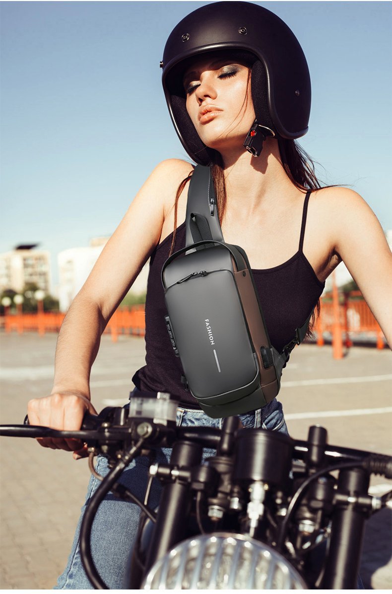 USB charging sport sling Anti-theft shoulder bag(BUY 2 FREE SHIPPING WORLDWIDE!)