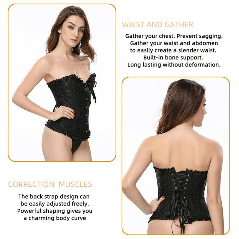 👑VICTORIAN PUSH UP CORSET