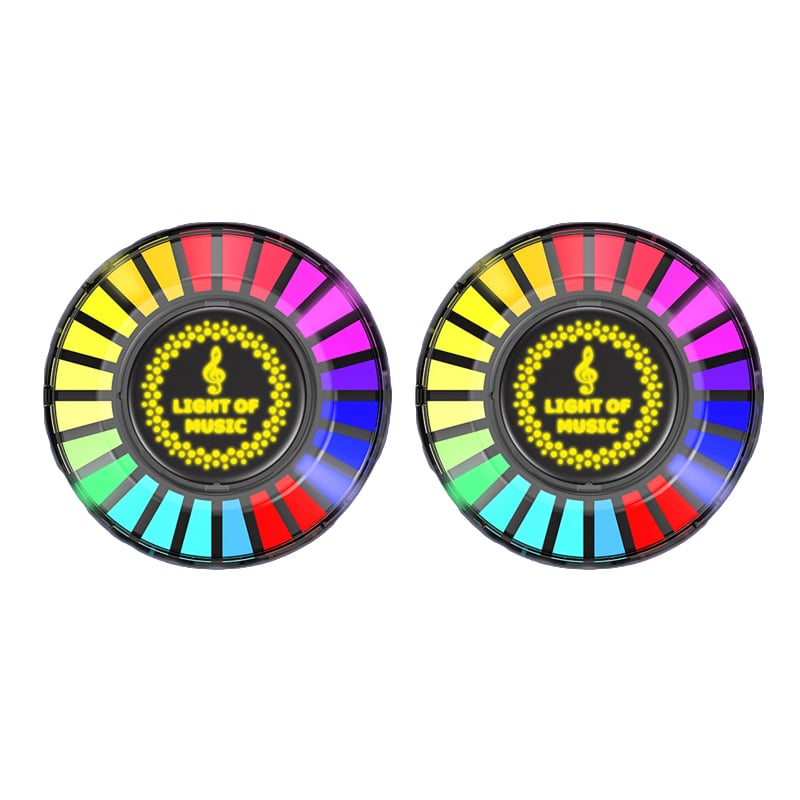 Bluetooth Car RGB Ambient Light USB Vehicle Rhythm Fragrance Lamp Strip Air Freshener