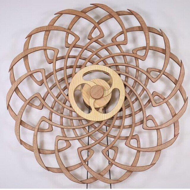 βπ100% Handmade Kinetic Wooden Sculpture