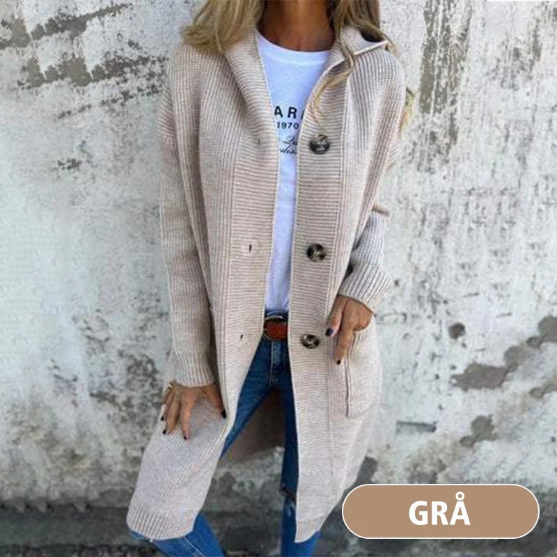💓Button-down cardigan with hood for women