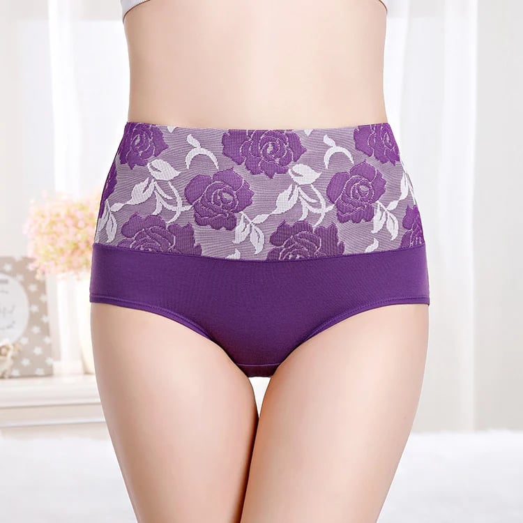 🔥Buy 5 Get 5 Free Cotton Tummy Control Underwear