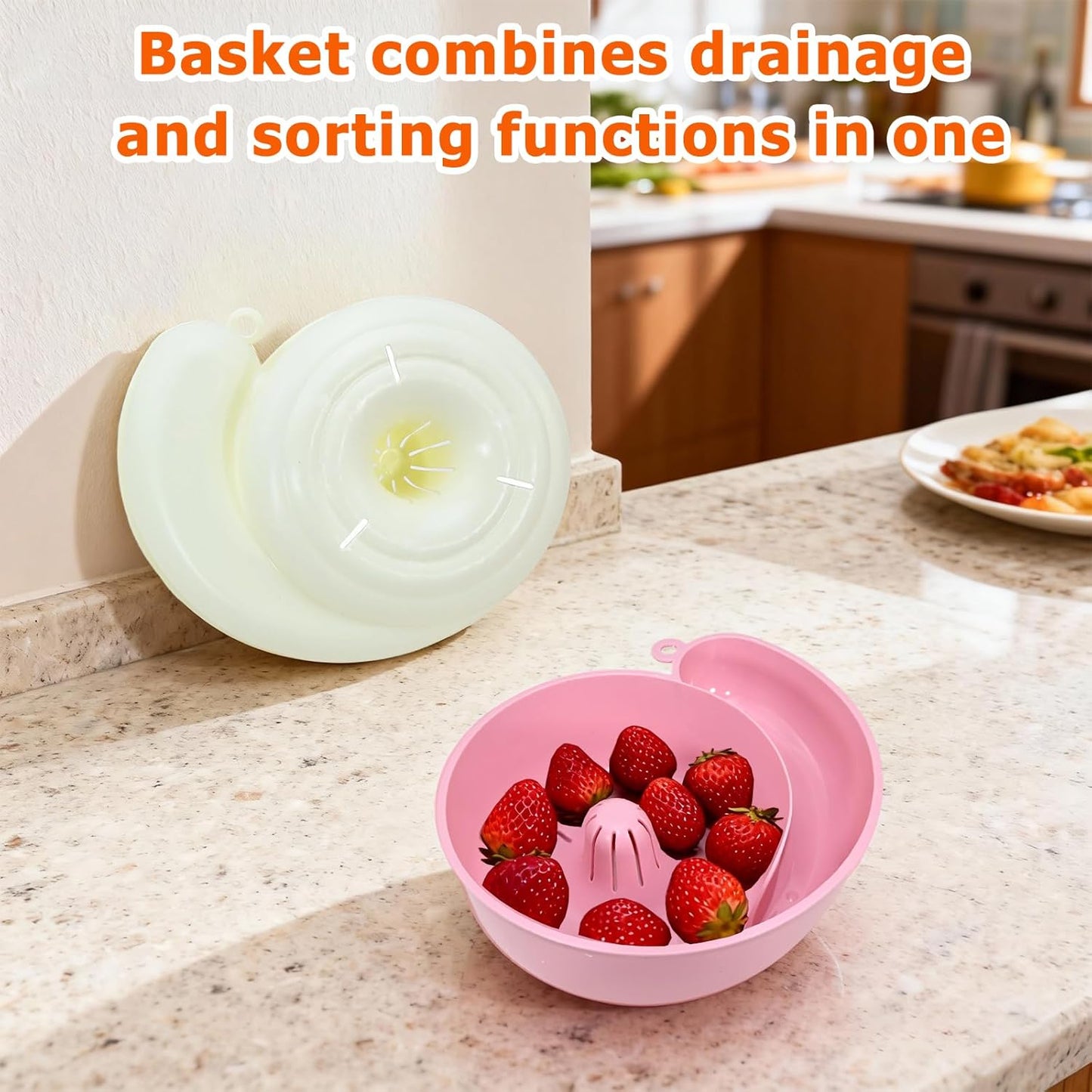 Automatic rotating fruit and vegetable cleaner