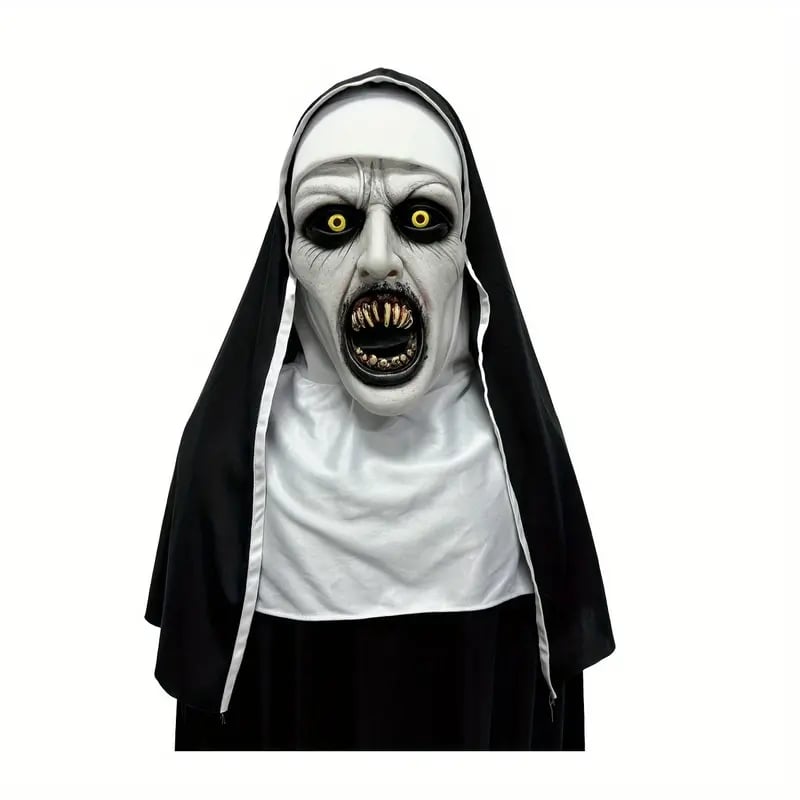 šHalloween Sale 49% OFFāØHorror Latex Nun Maskš