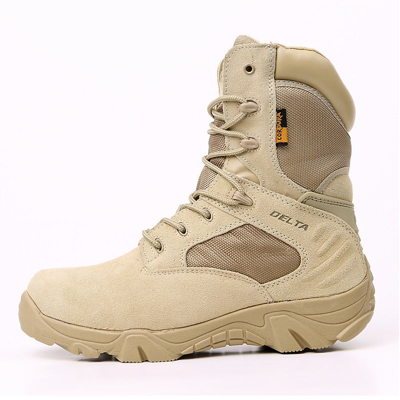 Military men's combat boots