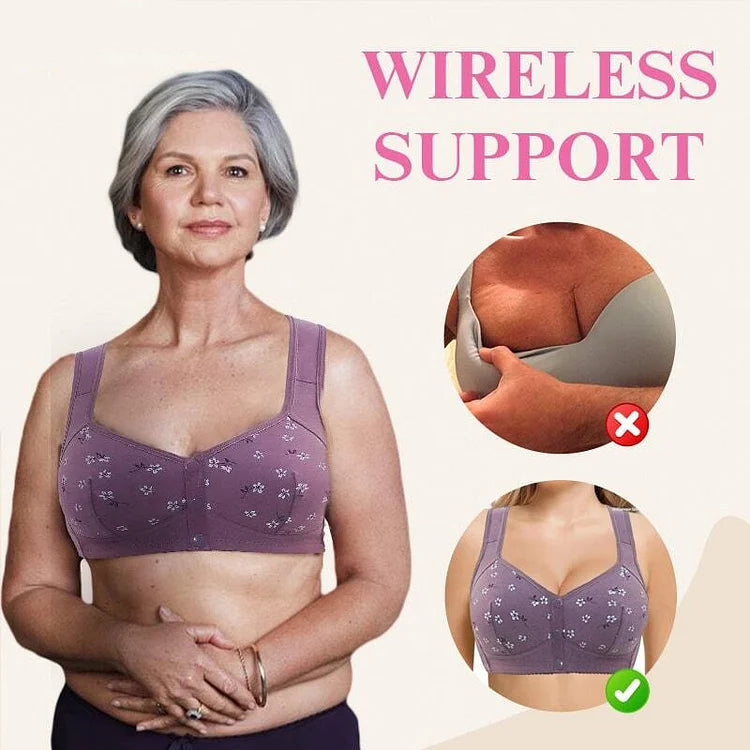 🔥 80% OFF - Comfortable & Convenient Front Button Bra