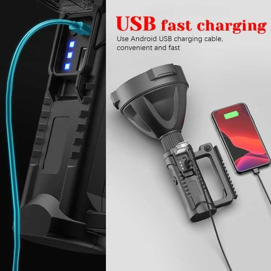 NEW 2025 - Super Bright LED Rechargeable 🔥