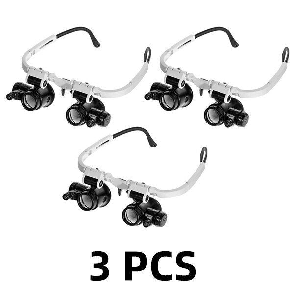 LED Glasses Magnifier 8x 15x 23x(BUY 3 FREE SHIPPING)