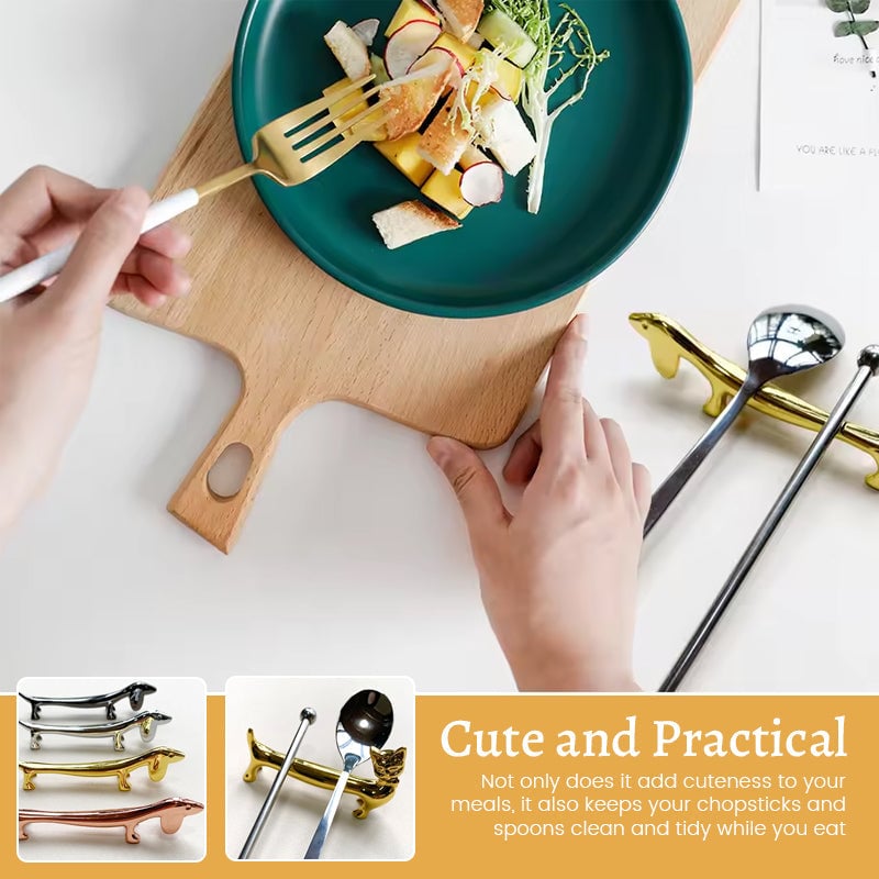 Metal cutlery rack