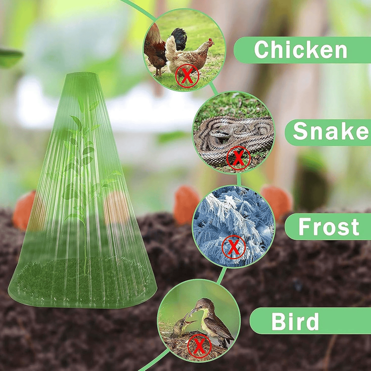 🌱Gardening Greenhouse Plant Covers (10 PCS/Set)