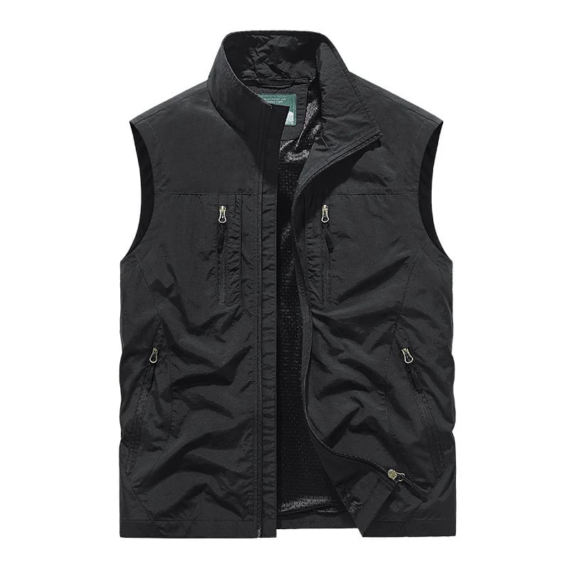 🔥Men's Oversized Sleeveless Vest Jacket With Pockets🧥