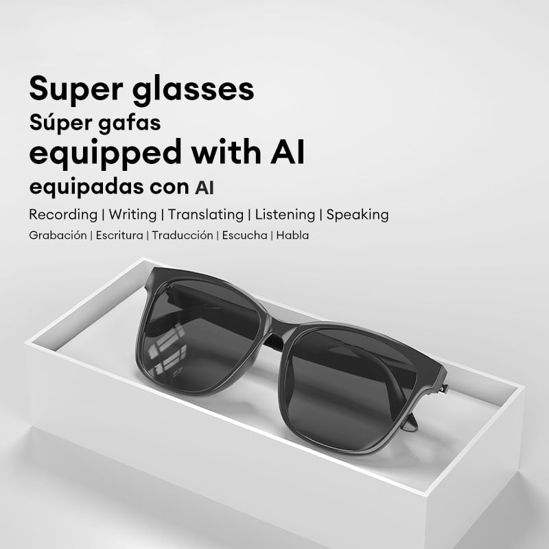Last Day Promotion 49% OFF🔥- HY-C8 AI Wireless Bluetooth Translation Glasses