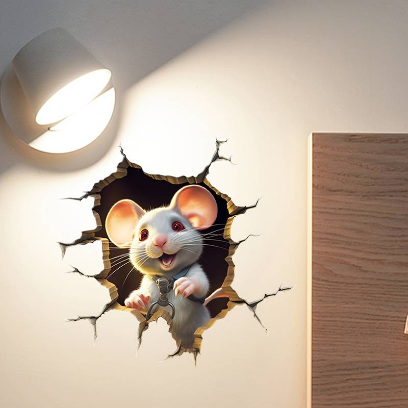 hambort™-ON SALE🔥3D Creative Cartoon Wall Sticker - Removable Waterproof Sticker For Bedroom Living Room Decor, Home Decor, Room Decor