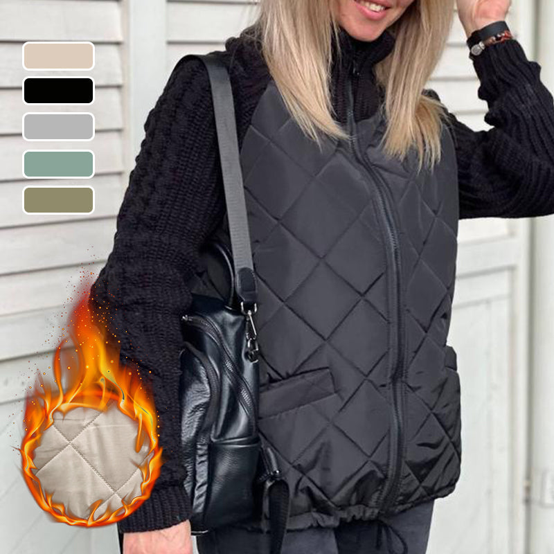 🎁 Hot Sale 49% OFF 🔥2025 New Women's Knit Patchwork Puffy Jacket