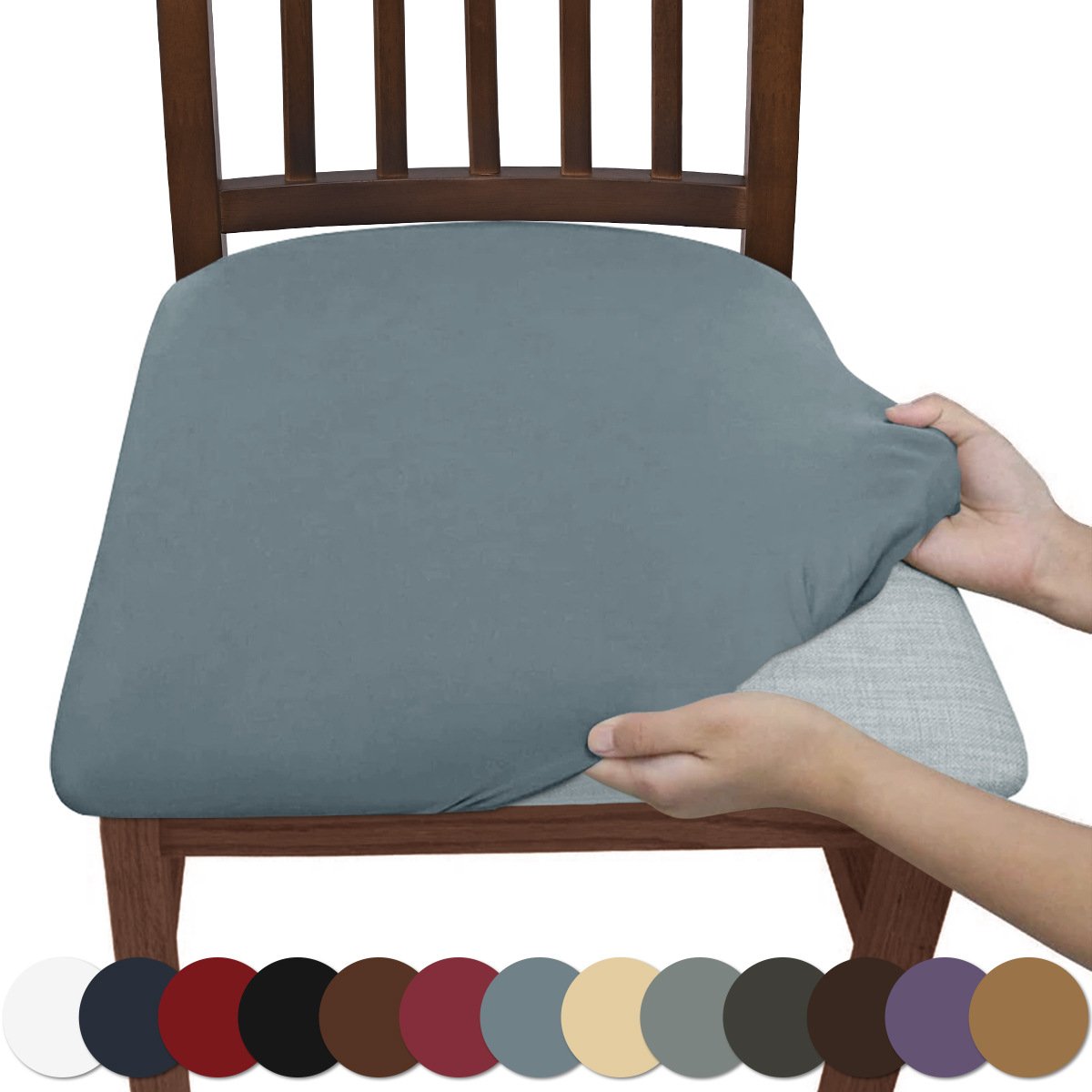 Chair Covers – Stretchy, Removable & Washable Protectors for Dining Room Chairs! 🪑