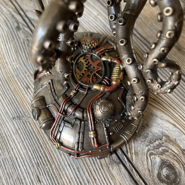 hambort™-Steampunk Seabed Hiker Octopus Statue Decor