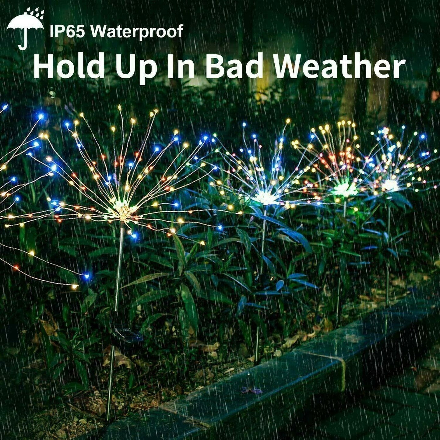 hambort™-Waterproof  Solar Garden Fireworks Lamp