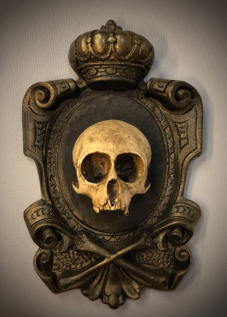 hambort™-Hanging Skull Plaque