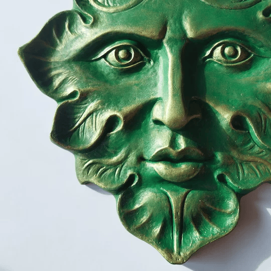 hambort™-The "Green Man" Wall Art Sculpture