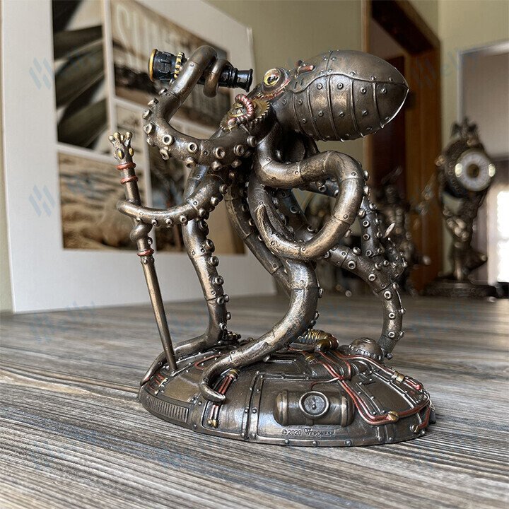 hambort™-Steampunk Seabed Hiker Octopus Statue Decor