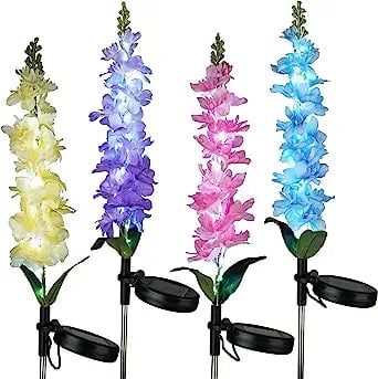 hambort™-Outdoor Solar Violet Flower Lights