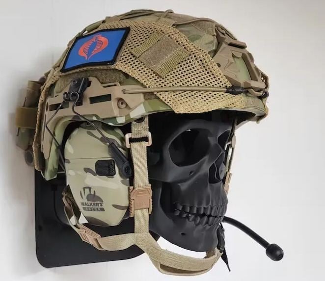 hambort™-3D Skull Helmet Display Package