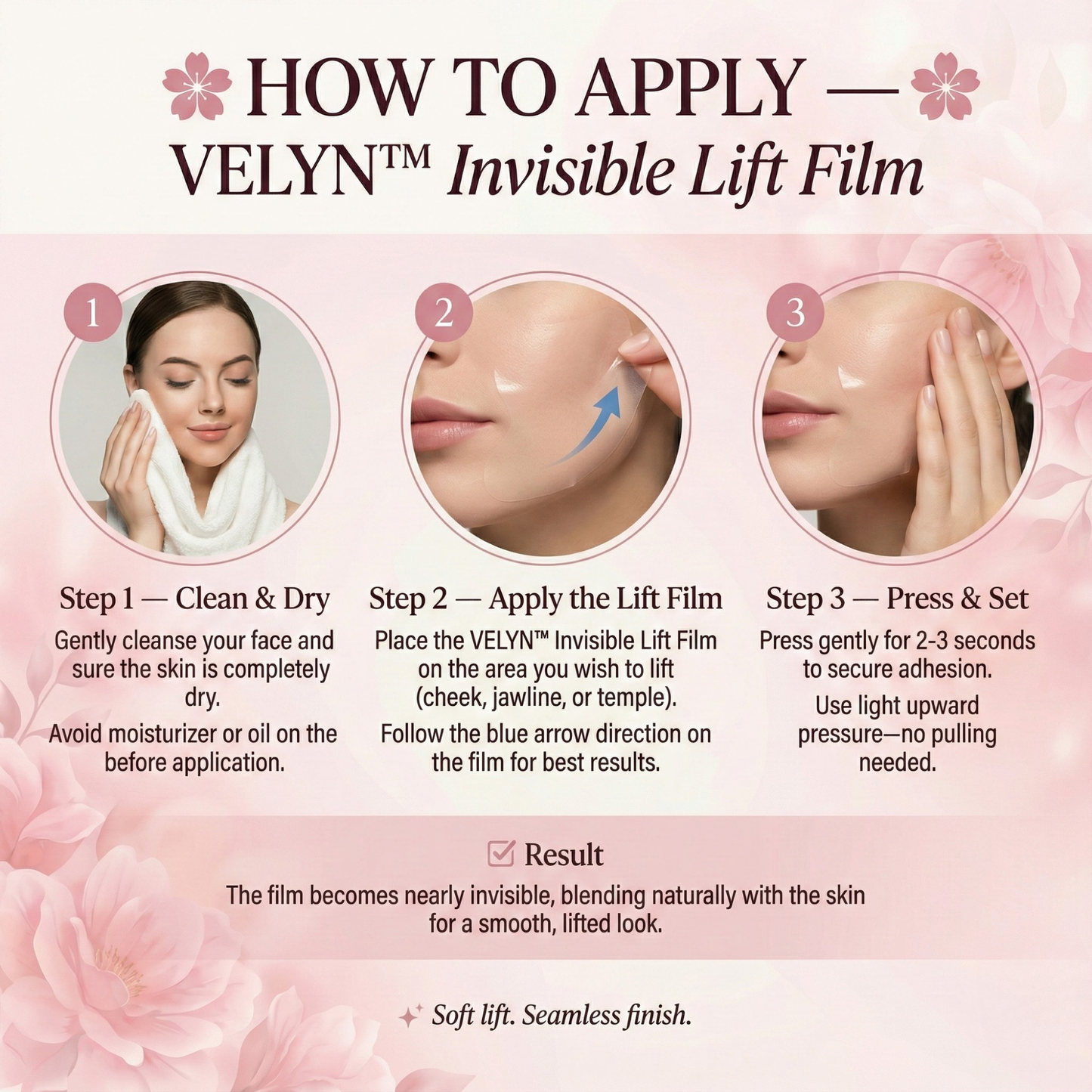 Invisible Face Lift Film
