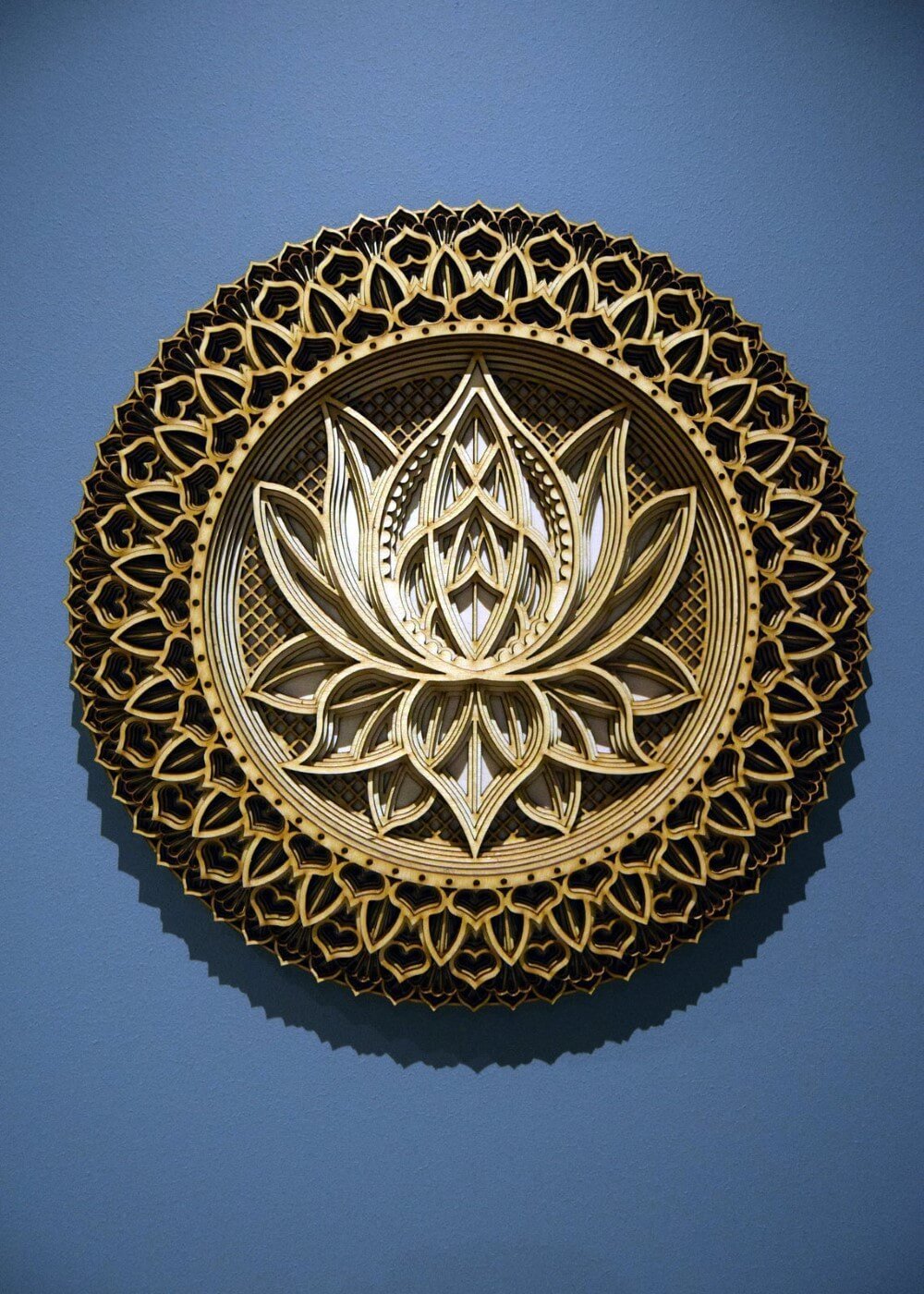 hambort™-Lotus Flower Elegant Wooden Mandala