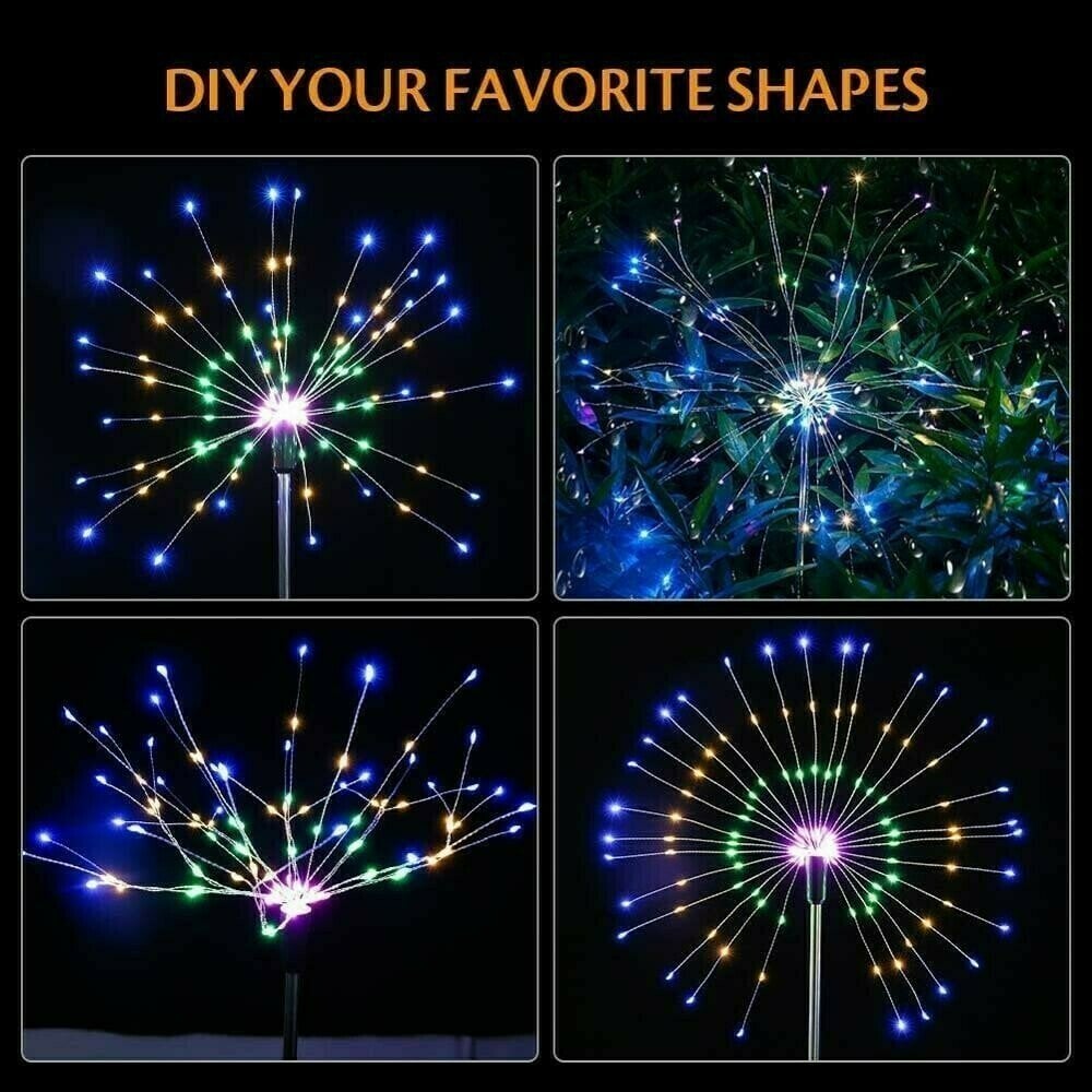 hambort™-Waterproof  Solar Garden Fireworks Lamp