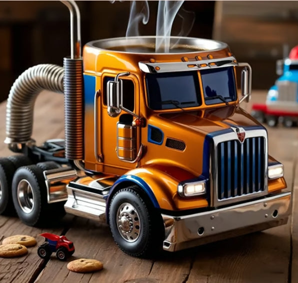 🔥Handmade truck coffee mug