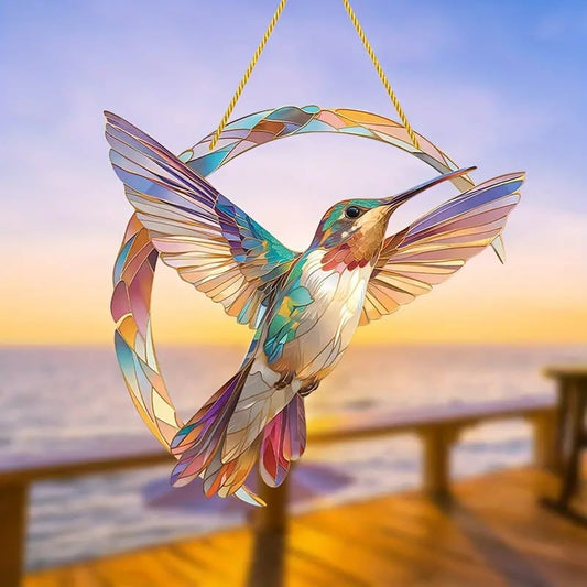 hambort™- Hummingbird Suncatcher Colorful Window Hanging