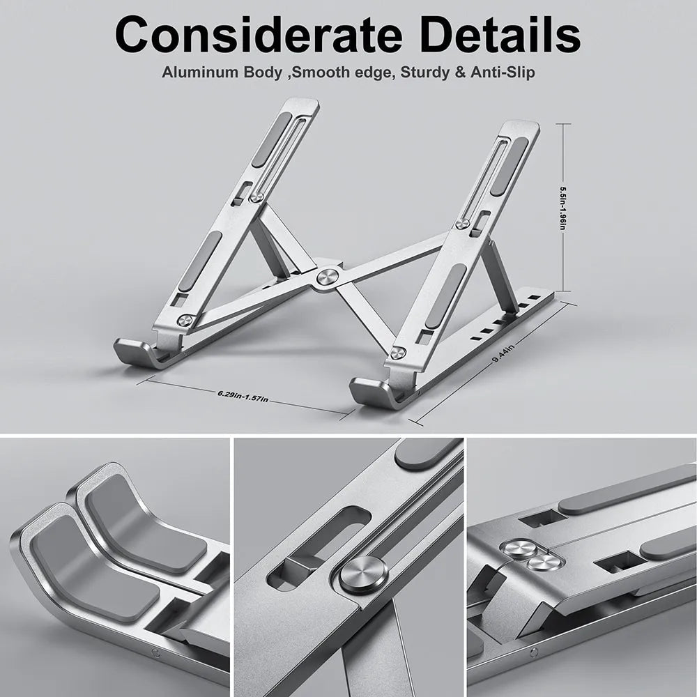 🔥Portable aluminum laptop stand
