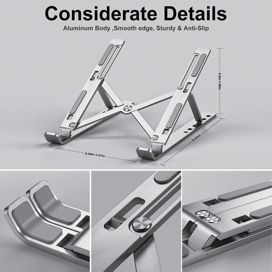🔥Portable aluminum laptop stand