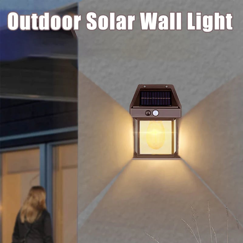 hambort™-Solar Tungsten Wall Light