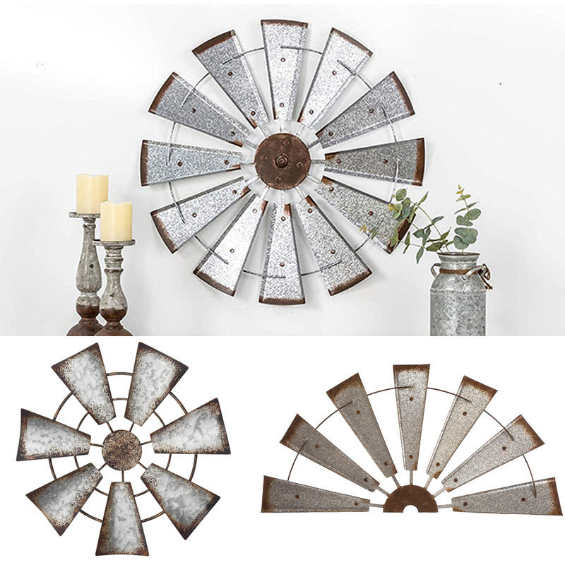 hambort™-Rustic Windmill Iron Wall Art Decor Sculpture for Home Atmosphere