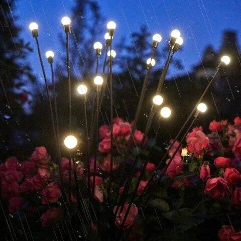 hambort™-(garden-upgrade)Starburst Swaying Solar Garden Lights