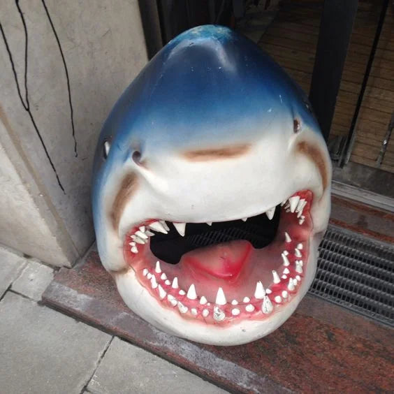 hambort™-Great White Shark Garden Art