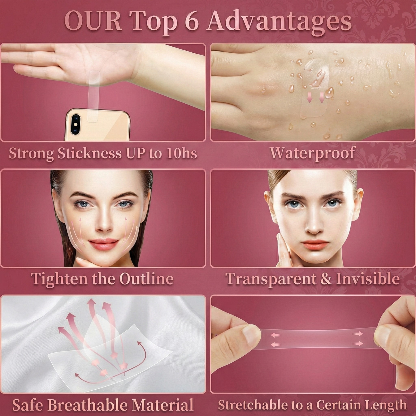 Invisible Face Lift Film