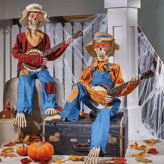 💀Funny Animated Dueling Banjo Skeletons