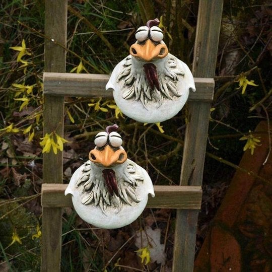 hambort™-Funny Chicken Garden Fence Decoration