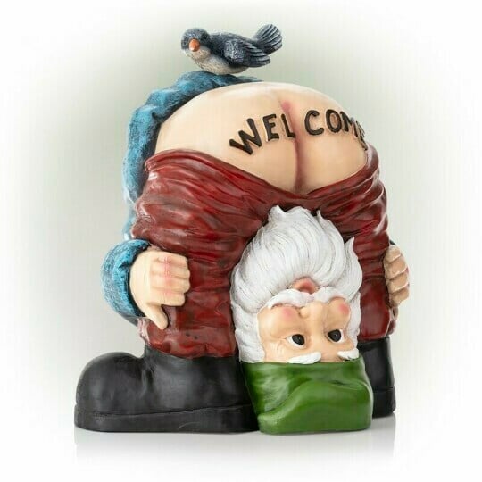 hambort™-Gnome Statue Forever&Welcome