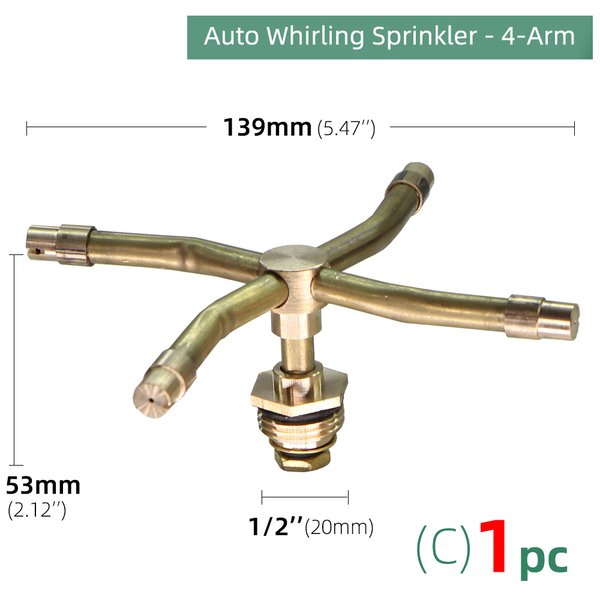 hambort™-3/4 Arm Automatic Rotary Sprayer