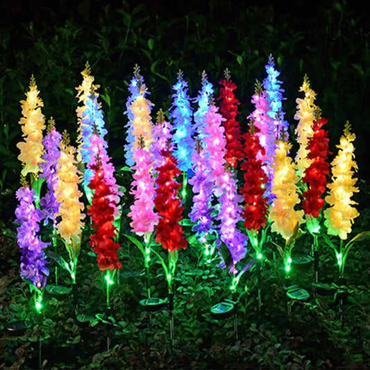 hambort™-Outdoor Solar Violet Flower Lights